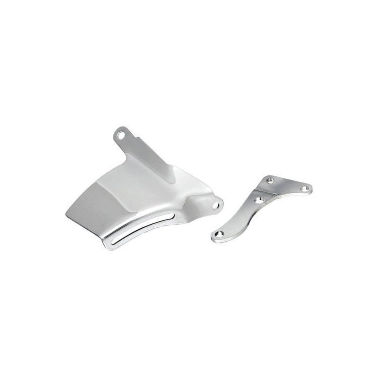PCE232.1007 Alternator Bracket Kit SBC 350, LWP High-Mount RH Side [Chrome]