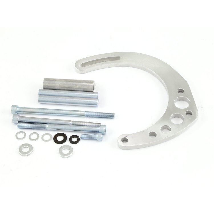 Low-Mount Electric Water Pump Alternator Bracket Small Block Chevy 350