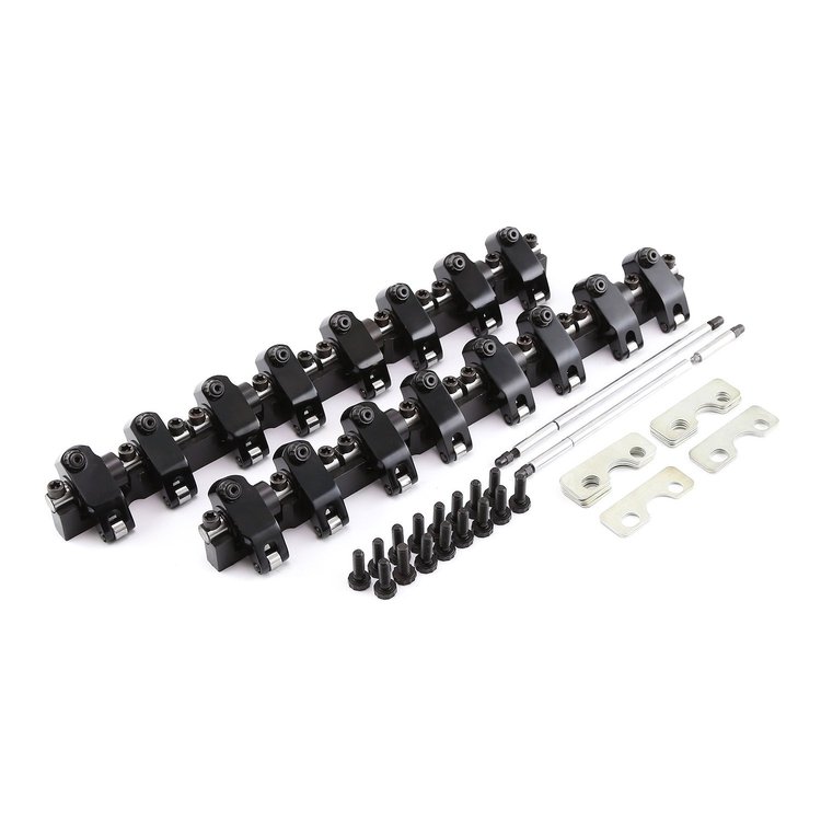 PCE261.1242 Super Street Aluminum Shaft Mount Rocker Arms, GM LS3, Ratio: 1.7