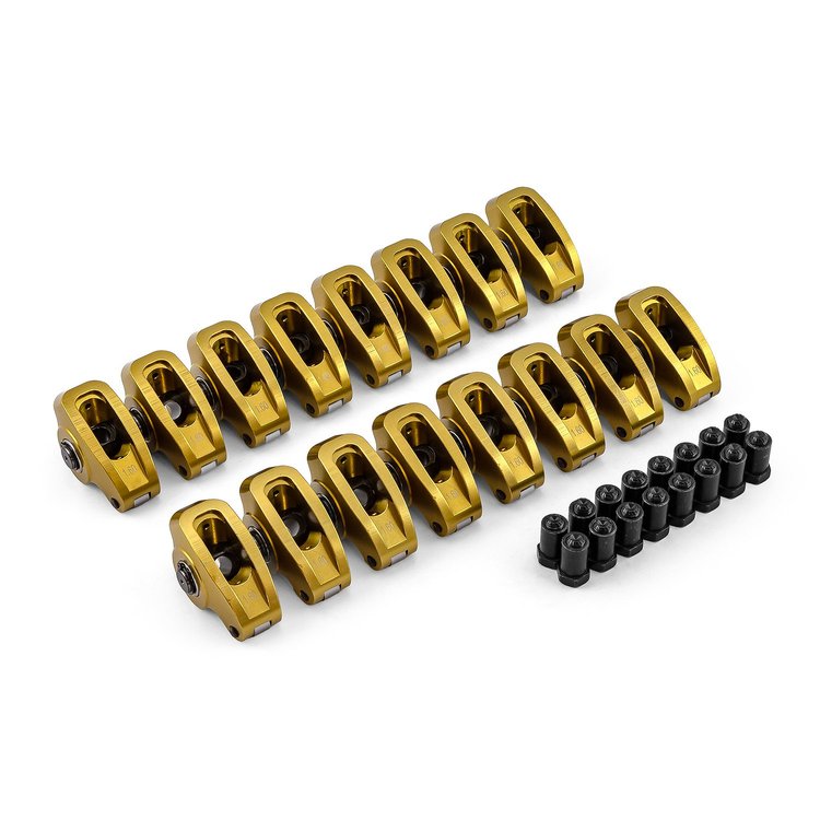 PCE261.1016.01 Ford SB 289 302 351 Windsor 1.6 3/8 in. Aluminum Roller Rocker Arms Set