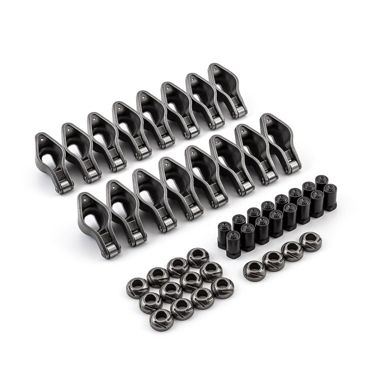 Steel Roller Rocker Arm Set Big Block Chevy 454, 1.7 Ratio