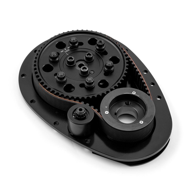 Timing Belt Drive Kit Small Block Chevy 350, Standard Cam Height