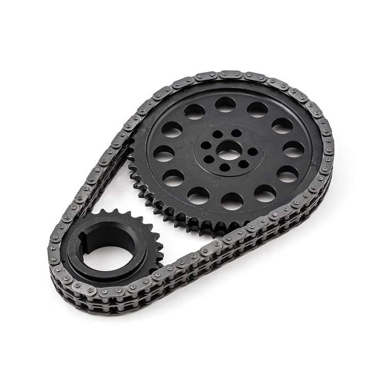 Oldsmobile 400 425 455 Double Roller 9 Keyway Billet Steel Timing Chain Kit