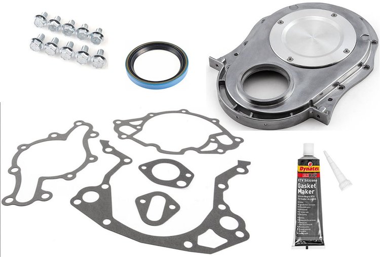 PCE265.1021 Speedmaster Timing Cover Kit Block Chevy 454 Gen 1 - 4