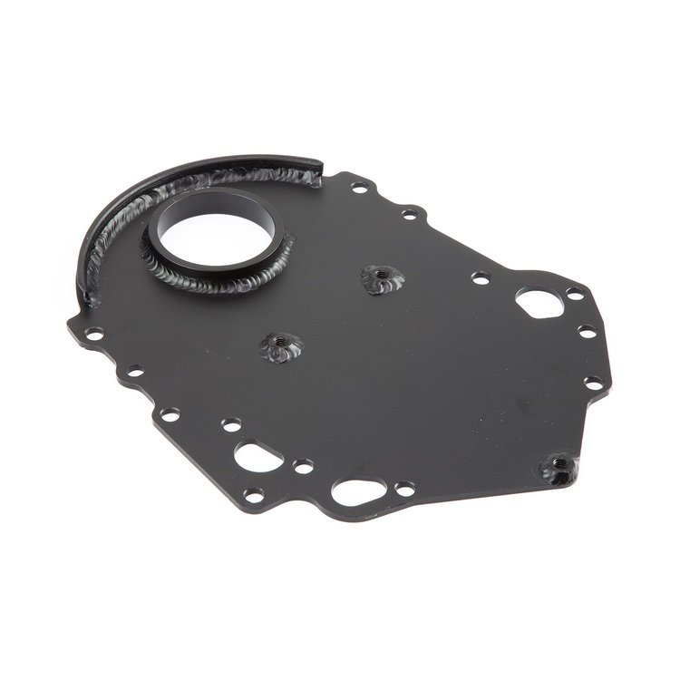 Aluminum Timing Cover Black Ford 302 & 351C
