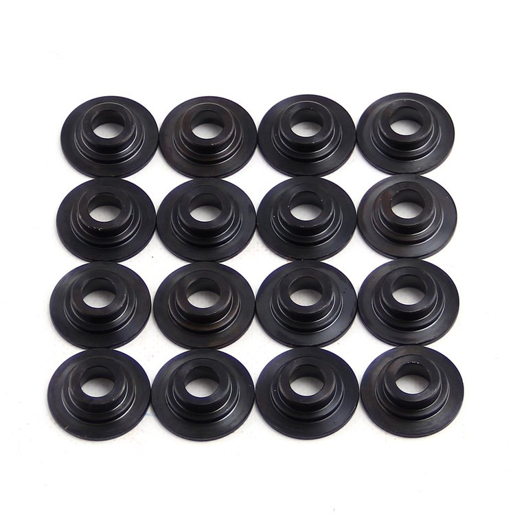 .935 Od. 0.635 Id. 8MM LS Beehive Flat Chromoly Steel Valve Spring Retainers