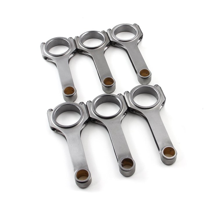 H Beam 5.700 2.000 .927 Bronze Bush 4340 Connecting Rods Chevy 194 230 292