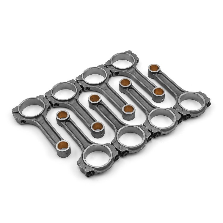 PCE274.1126 I-Beam Connecting Rods 5.700 in. 7/16 Bolt Small Block Chevy [Set of 8]