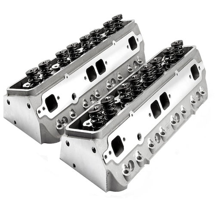 Cast Aluminum Cylinder Head Small Block Chevy 350 w/Hydraulic Flat Tappet Cam