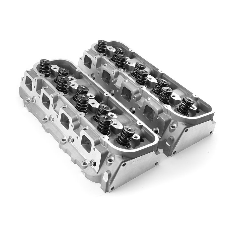 CNC Aluminum Cylinder Head Big Block Chevy 454 w/Solid Flat Tappet Cam