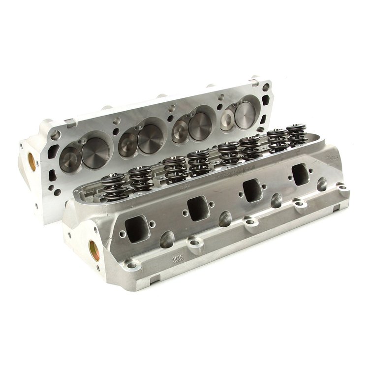 Cast Aluminum Cylinder Head Small Block Ford 289/302/351W w/Solid Flat Tappet Cam
