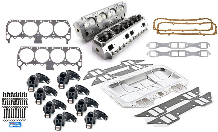 Big Block Mopar 383/440 Cast Aluminum Cylinder Head Kit
