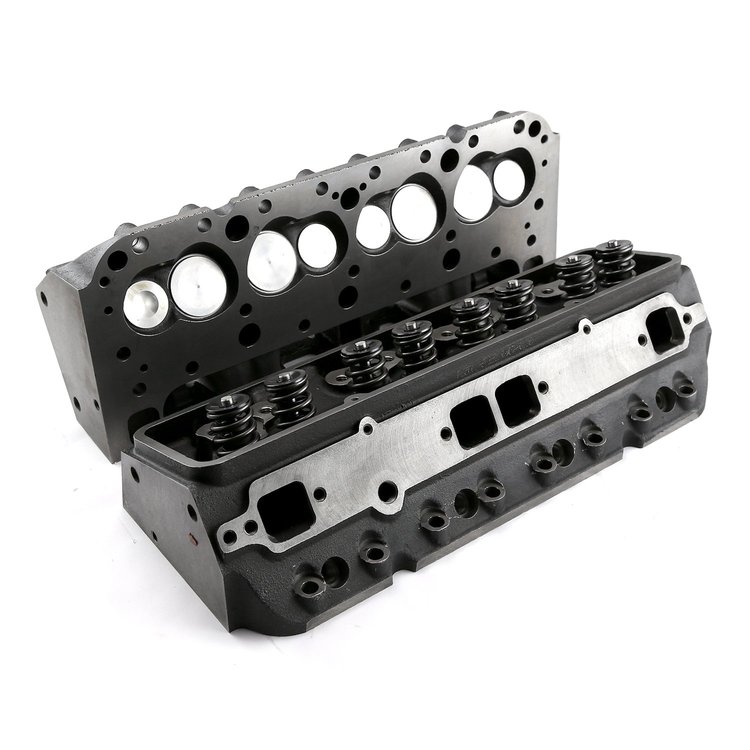 Cast Iron Cylinder Head Small Block Chevy 350 w/Flat Tappet Cam
