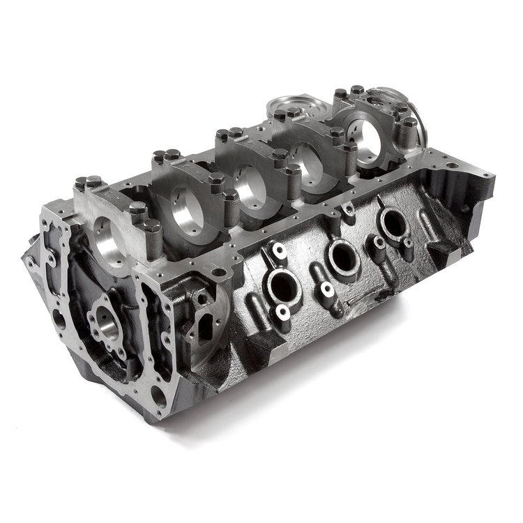 Chevy Big Block 4.500 Bore 454 Mains 9800 Deck Height Billet Main Caps Block