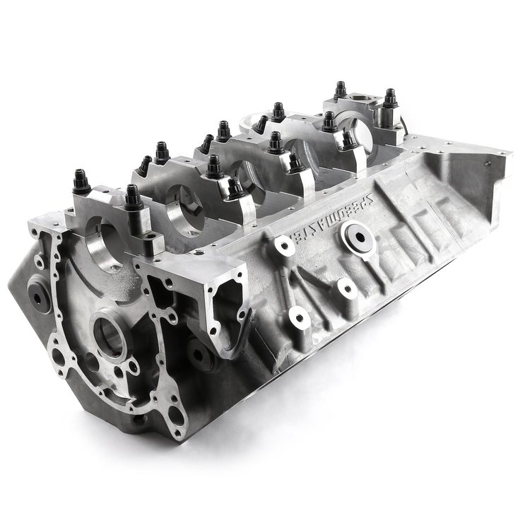SPEEDMASTER CHEVY SB B-4.000 DH-9.025 ALUMINUM ENGINE BLOCK NON FINISHED