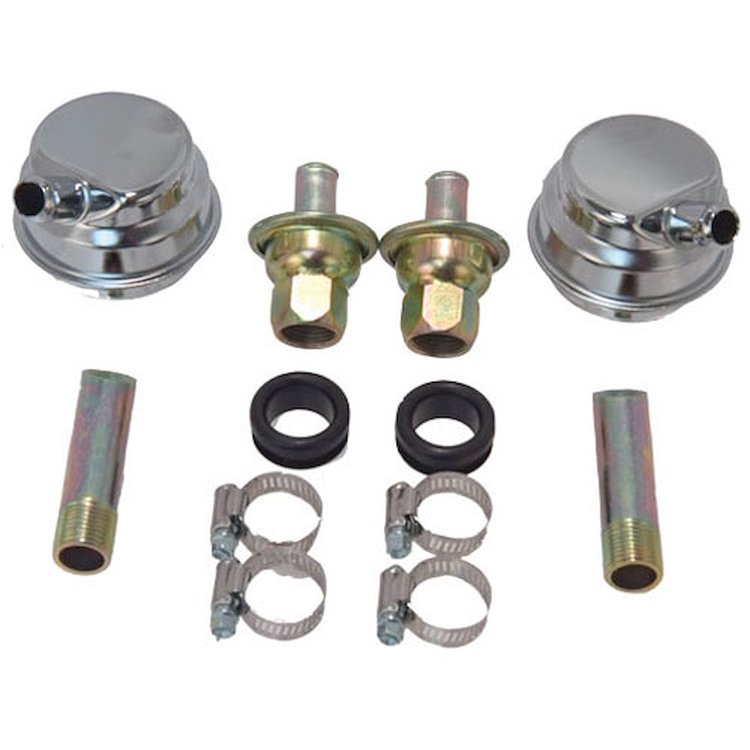 Universal Crankcase Pressure Evacuation System