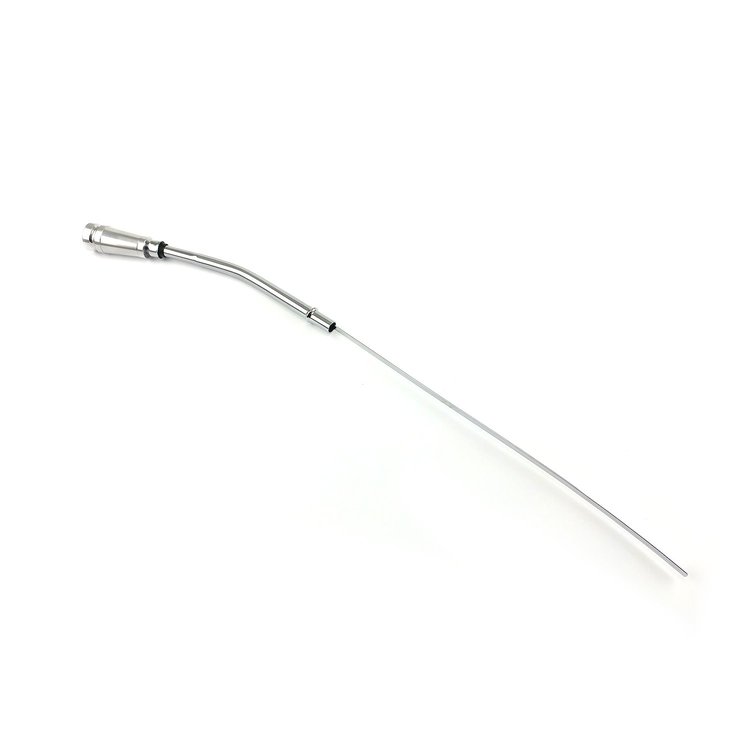 Chevy SBC 350 1955-79 Billet Handle Engine Dipstick and Chrome Tube