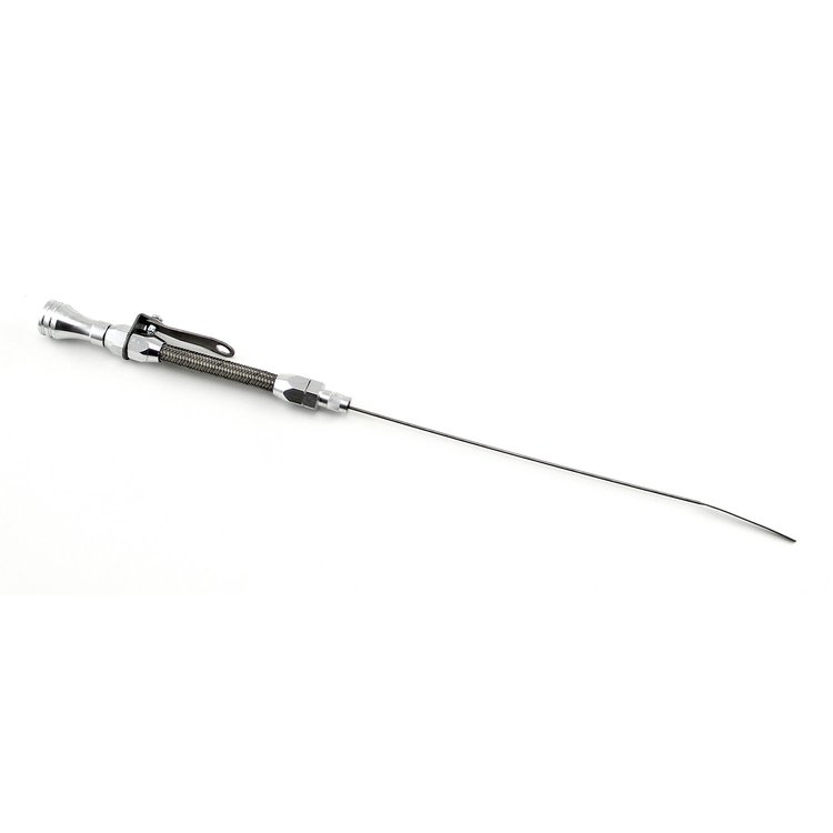 Chevy SB 1955-79 Flexible Braided Engine Dipstick