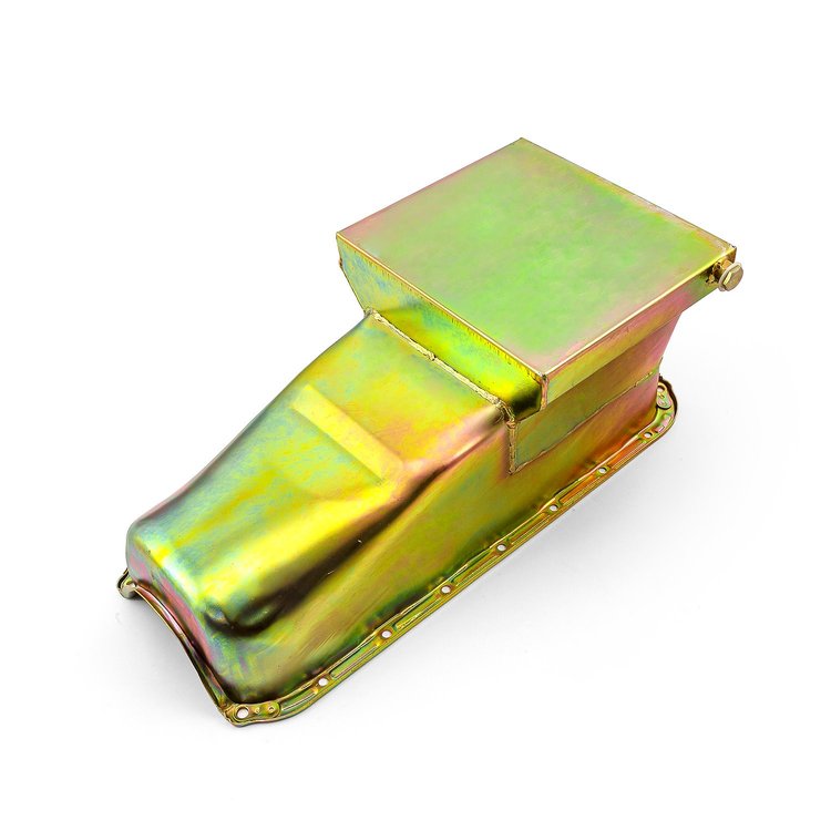 Drag Steel Oil Pan Small Block Chevy 350