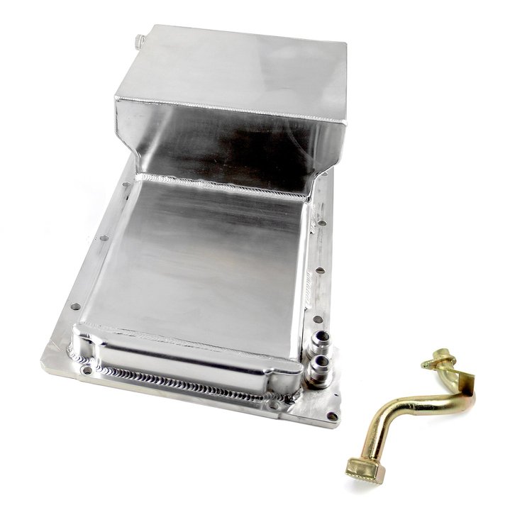 Chevy LS1 LS6 Fabricated Drag Front Sump Oil Pan