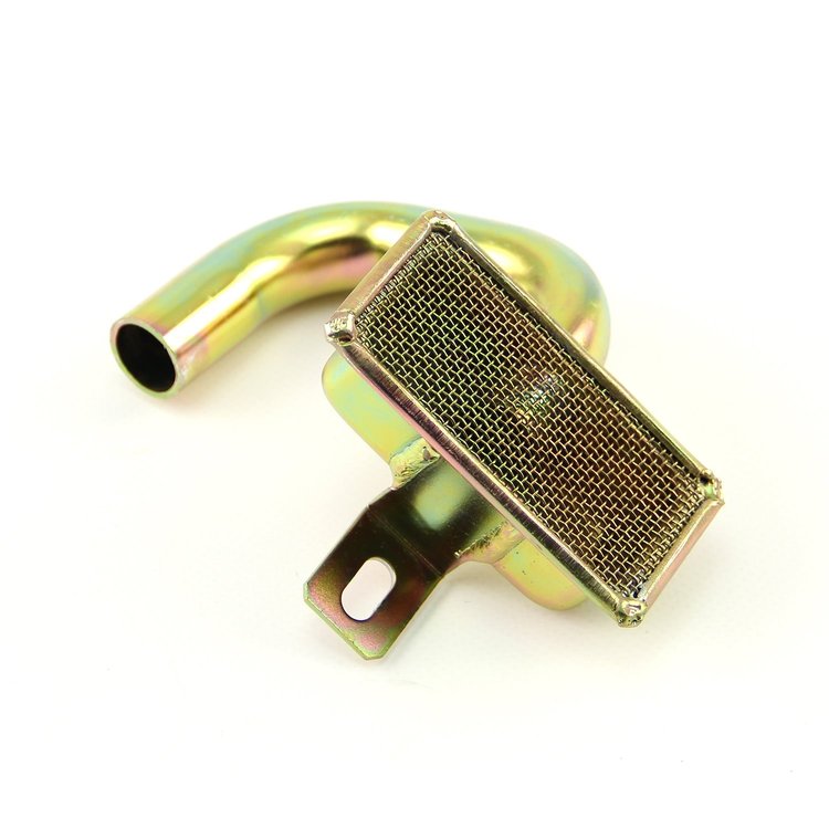 PCE302.1005 Drag Pan Oil Pump Pick Up Chevy Big Block Chevy 454, Suits 4 Bolt Pump<li>Tube Diameter: 3/4 in.<li>Oil Pan Depth: 8