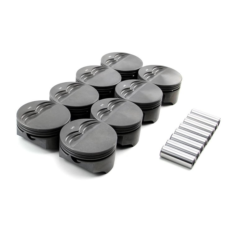 Hypereutectic Pistons Small Block Chevy 350 with 6.0" Rod