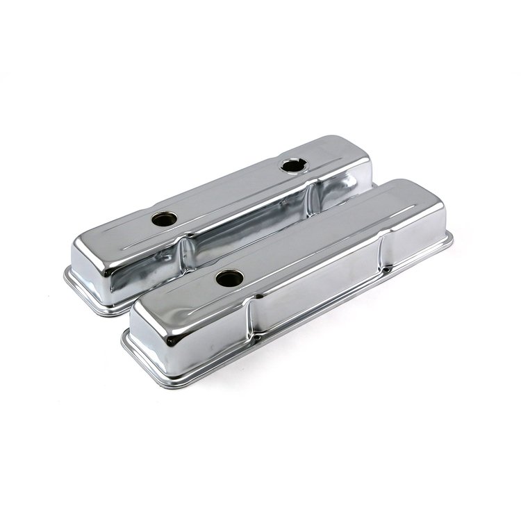Stock Steel Valve Covers Small Block Chevy 350