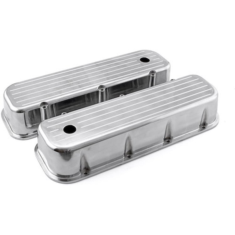 Fabricated Aluminum Valve Covers Big Block Chevy 454
