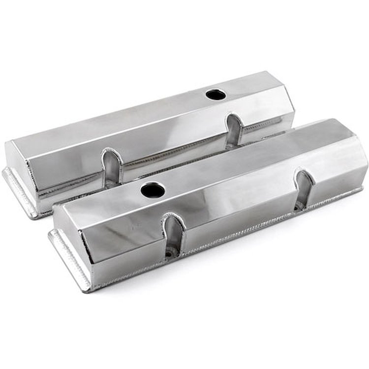 Fabricated Aluminum Valve Covers Small Block Chevy 350