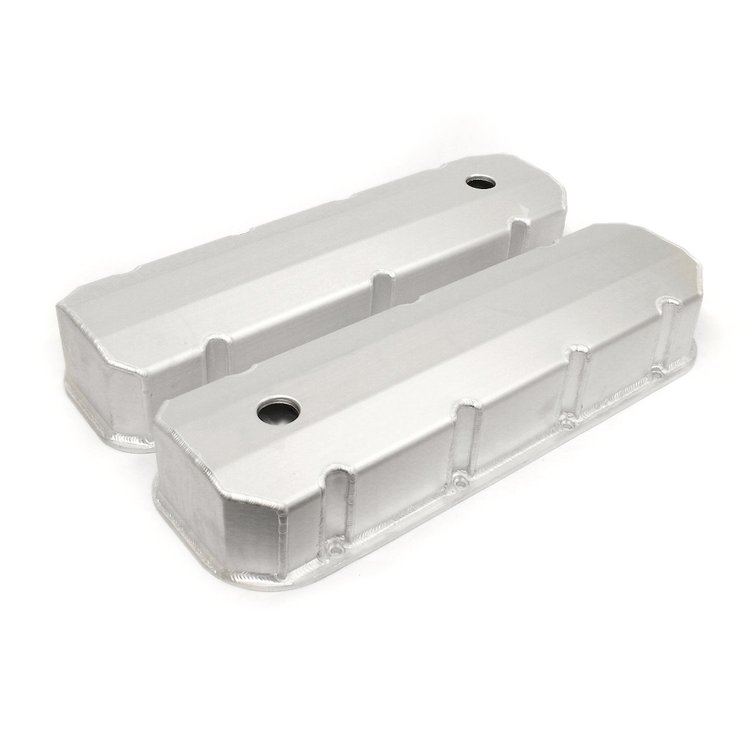 Fabricated Aluminum Valve Covers Big Block Chevy 454