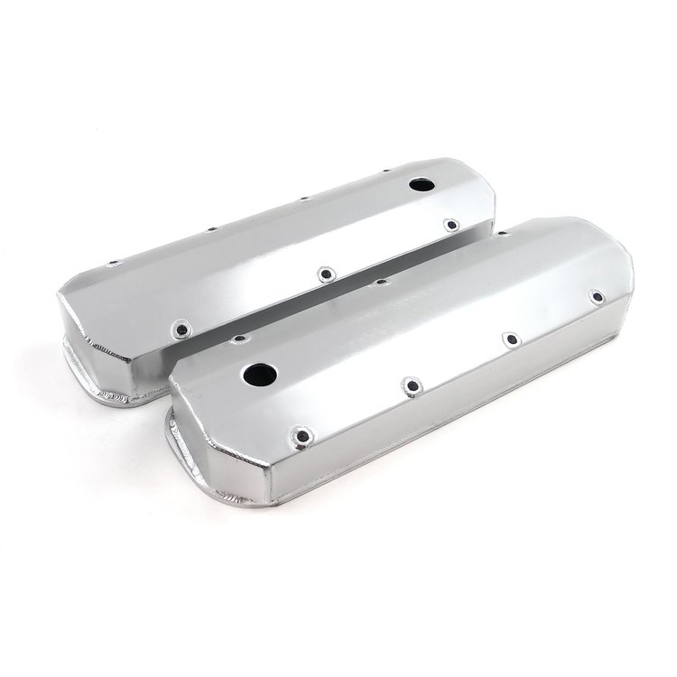 Fabricated Aluminum Valve Covers Big Block Chevy 454