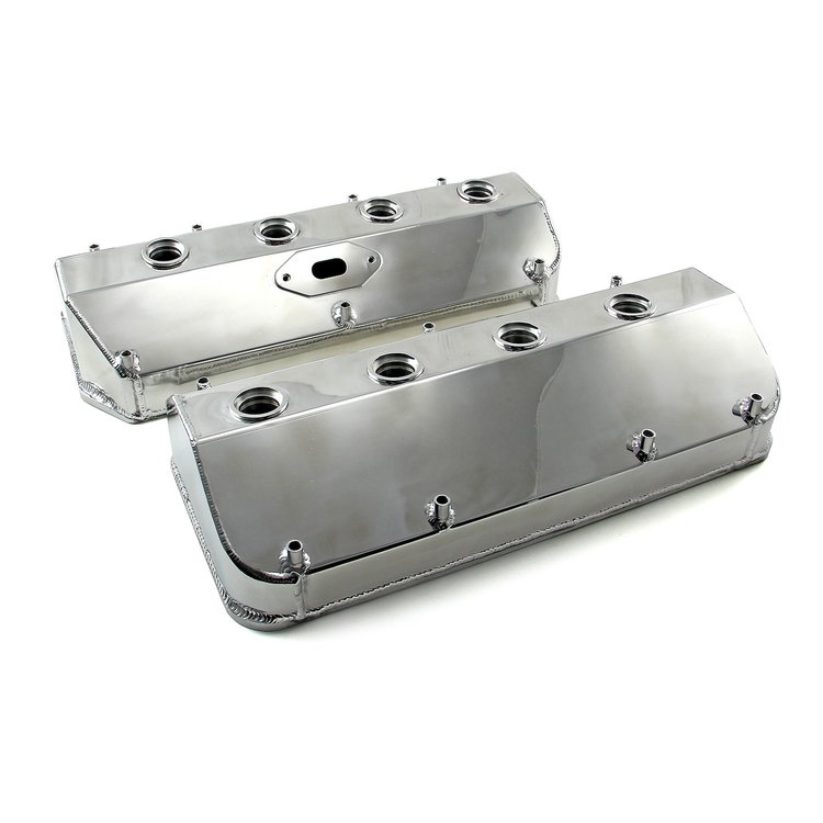 Chyrsler Hemi Alcohol Polished Fabricated Valve Covers