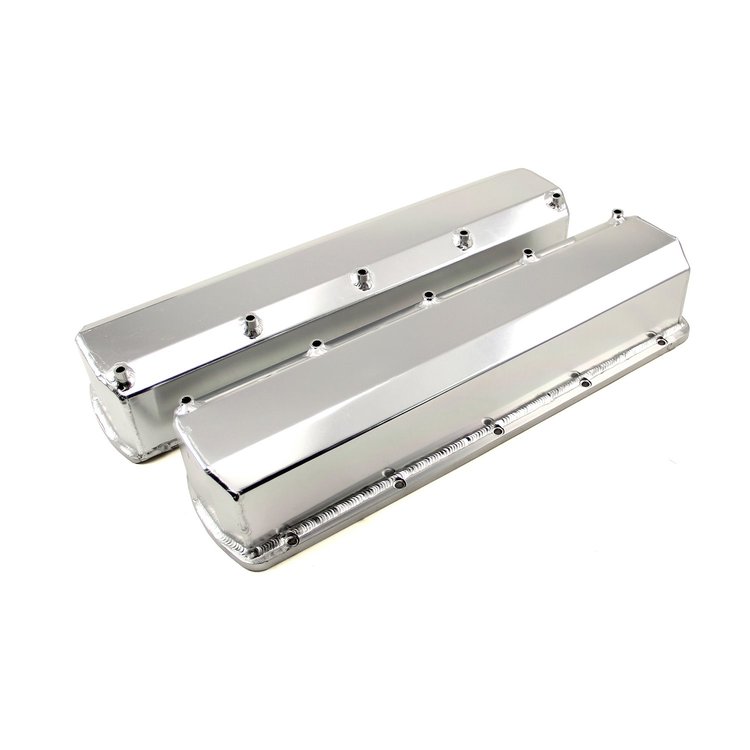 Fabricated Aluminum Valve Covers Oldsmobile V8 350-455