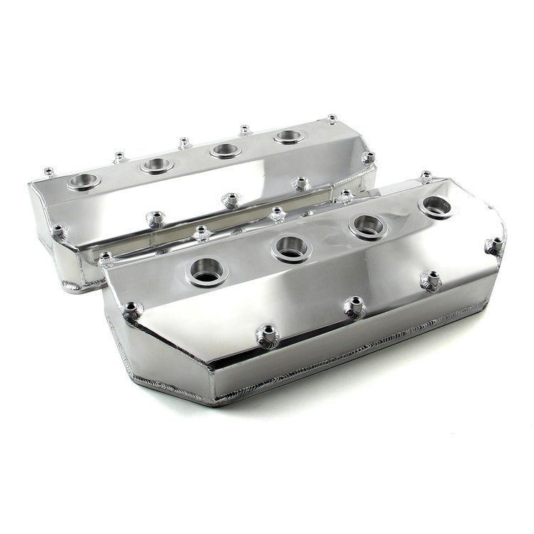 Chyrsler Hemi 426 Alcohol Polished Fabricated Valve Covers