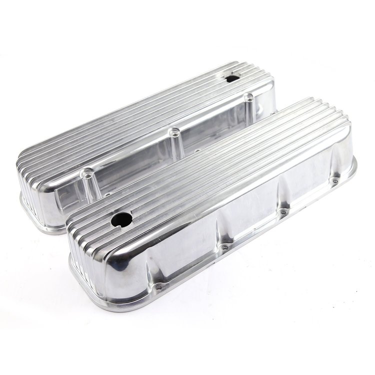 Classic Nostalgia Cast Aluminum Valve Covers Big Block Chevy