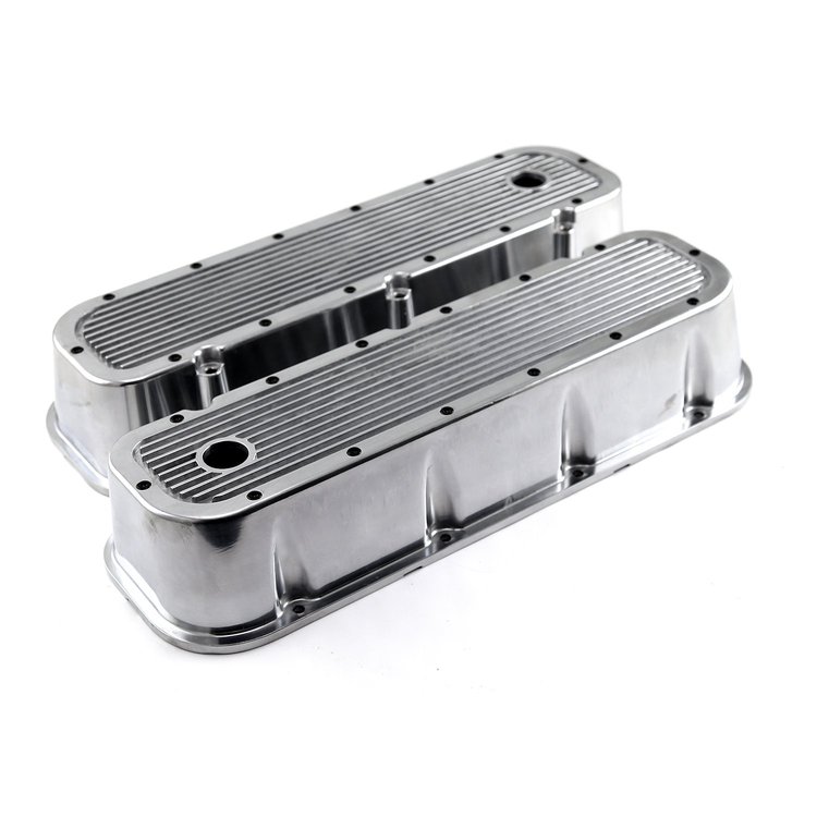 Cast Aluminum Valve Covers Big Block Chevy 454