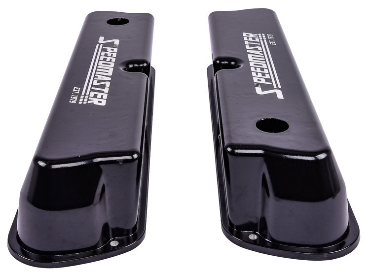 Cast Aluminum Valve Covers Small Block Ford 289/302/351W, '347ci. Stroker' Logo