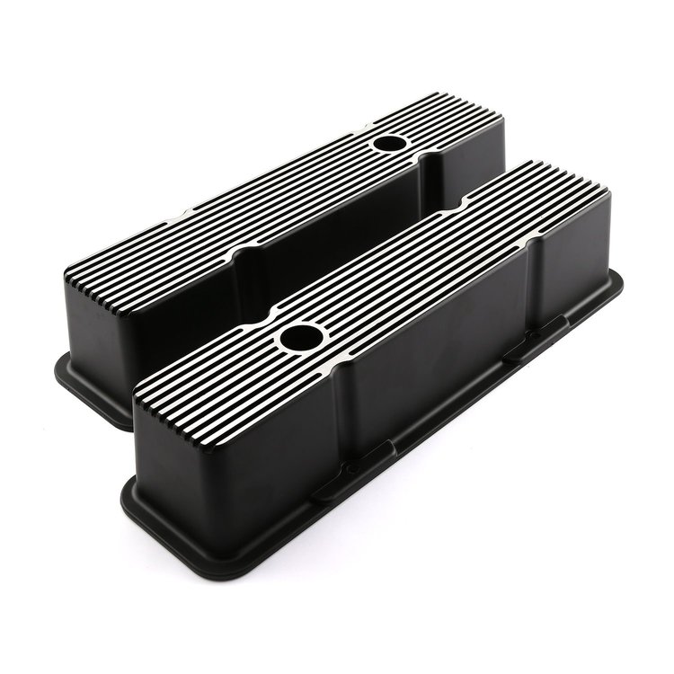Cast Aluminum Valve Covers Small Block Chevy