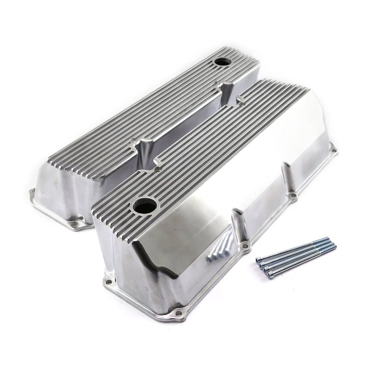 Cast Aluminum Valve Covers Ford 302/351C
