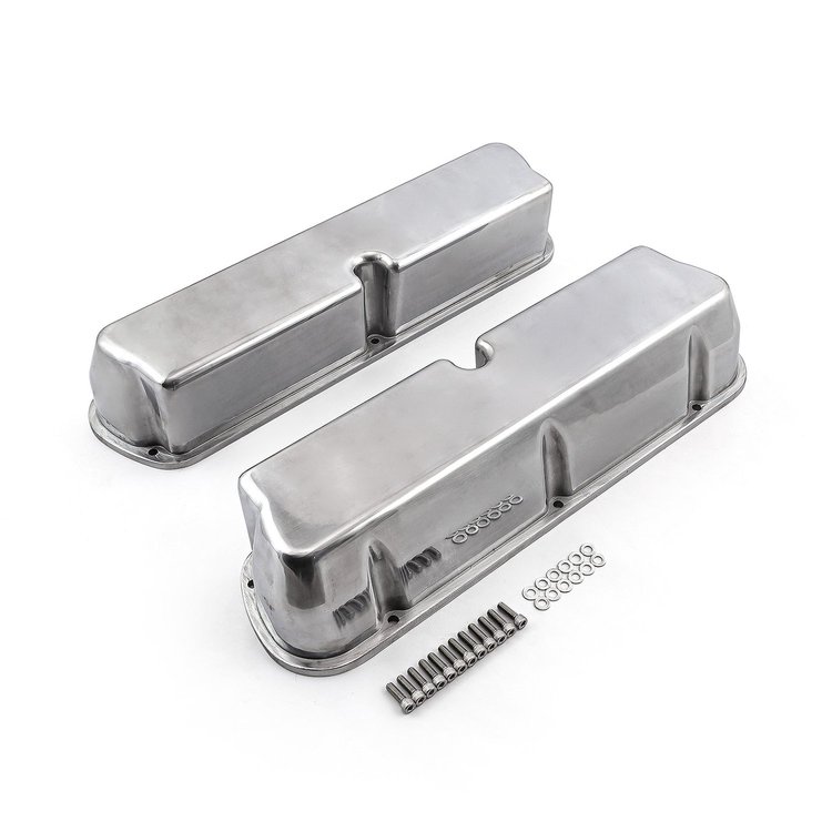 Aluminum Valve Covers Small Block Ford 289/302W [Polished]