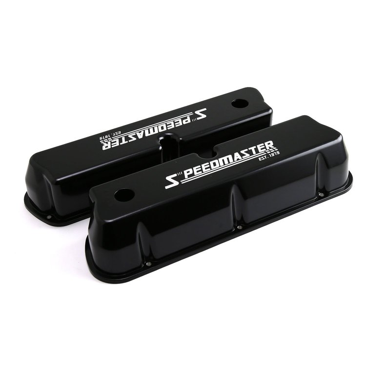 Aluminum Valve Covers Small Block Ford 289, 302, 351W [Black]