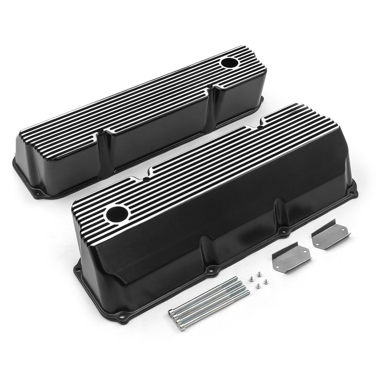 Aluminum Valve Covers Ford 302/351C [Black]