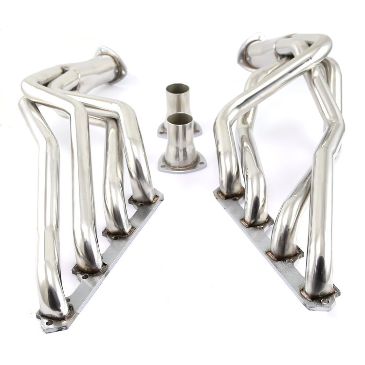 Ford SB 289 302 351 Windsor Mustang 1964-70 Tri-Y to S. Steel Exhaust Headers
