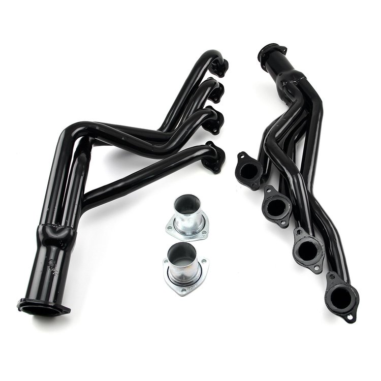 Chevy BBC 454 Camaro With A/C 1967-69 Black Exhaust Headers