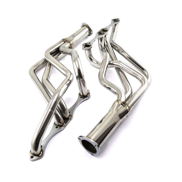 CHEVY 1978 - 87 MONTE CARLO EL CAMINO CUTLASS STAINLESS STEEL HEADERS LONG TUBE