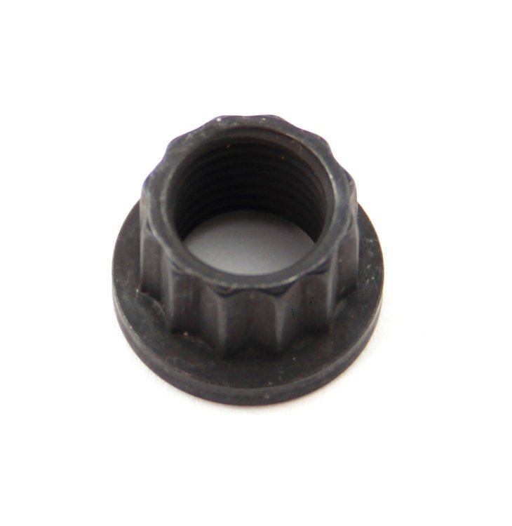 7/16 x 20 Unf Black Oxide 12 Point Hex Nut
