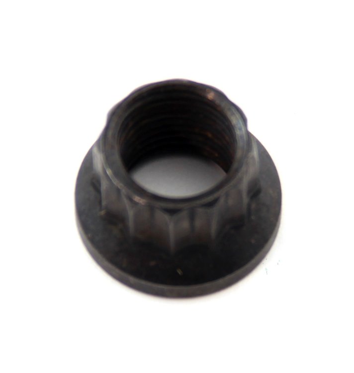 1/2 x 20 Unf Black Oxide 12 Point Hex Nut