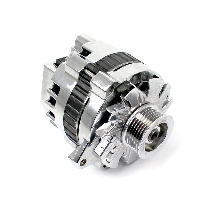 High-Output Alternator GM CS130, 130 Amp, Left Side Mount
