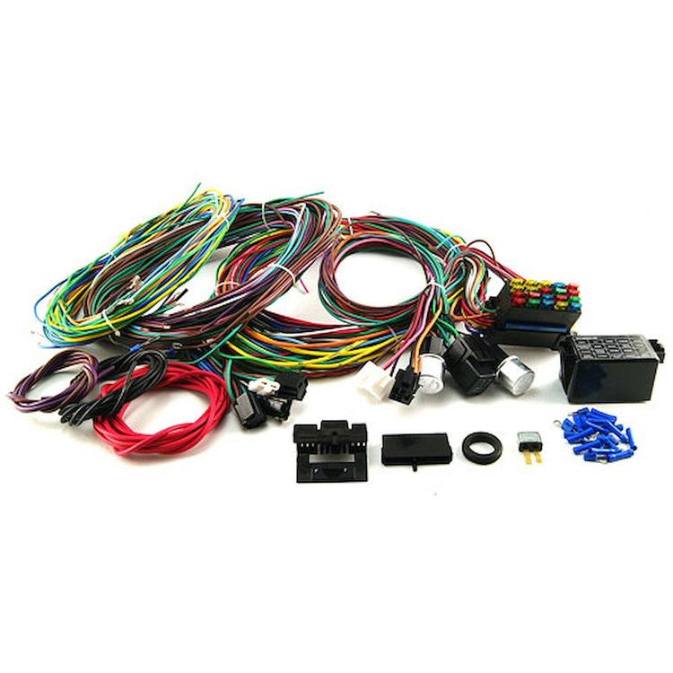 20-Circuit Wiring Harness Kit Universal