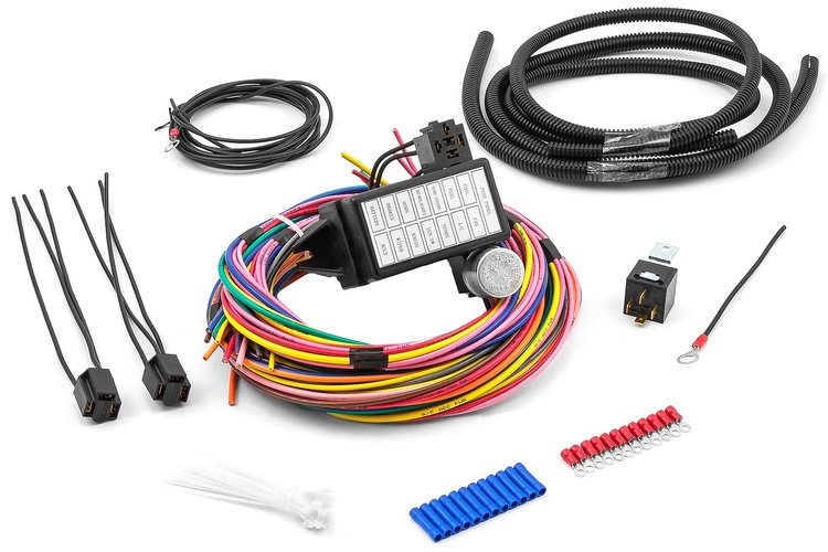 14-Circuit Universal Wiring Harness